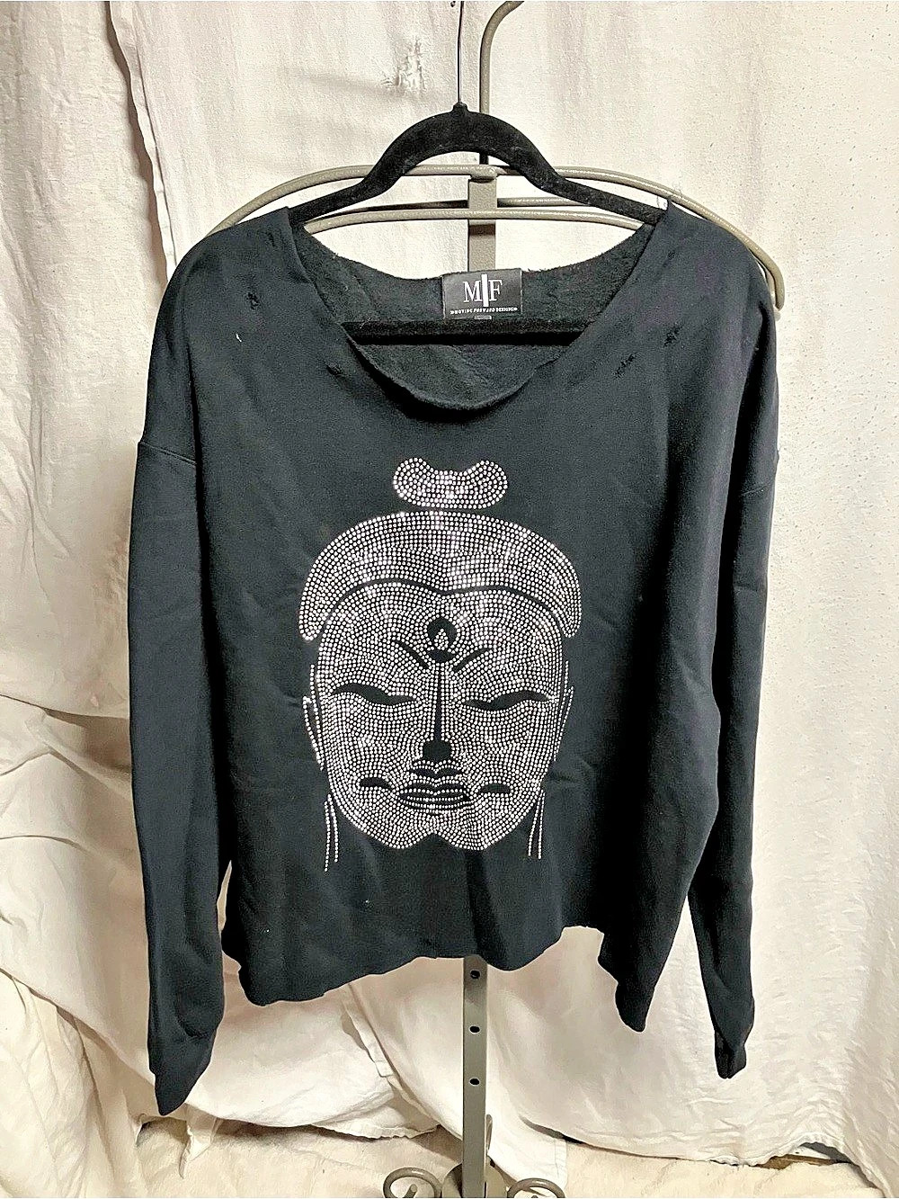 Moving Forward Designs Long Sleeve Graphic Tee Black XL